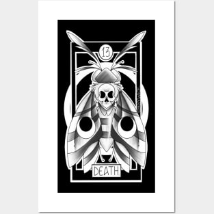 death moth tarot Posters and Art